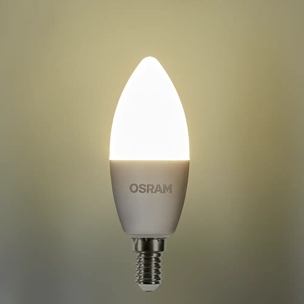 Лампа светодиодная Osram E14 9 Вт/840 нейтральный белый свет STLM-2105031 - Вид №2