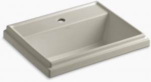 K-2991-1-G9 Накладная раковина на столешницу  прямоугольная Kohler