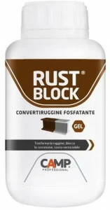 CAMP Преобразователь ржавчины, раскислитель, гель-лак для металла Rust block