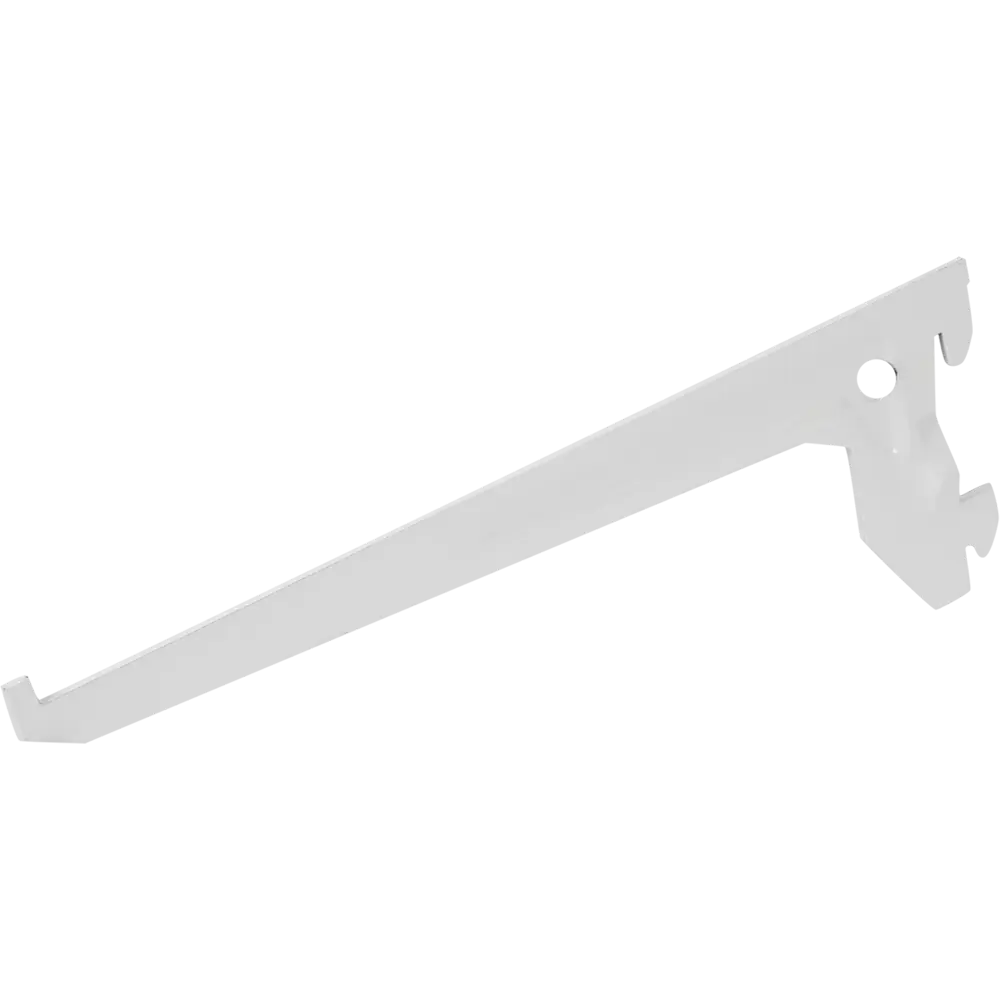 Кронштейн прямой однорядный Larvij 20 см нагрузка до 57 кг цвет белый STLM-2196085 - Вид №1