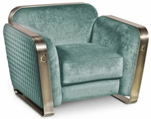 Cantori Бархатное кресло с подлокотниками Voyage