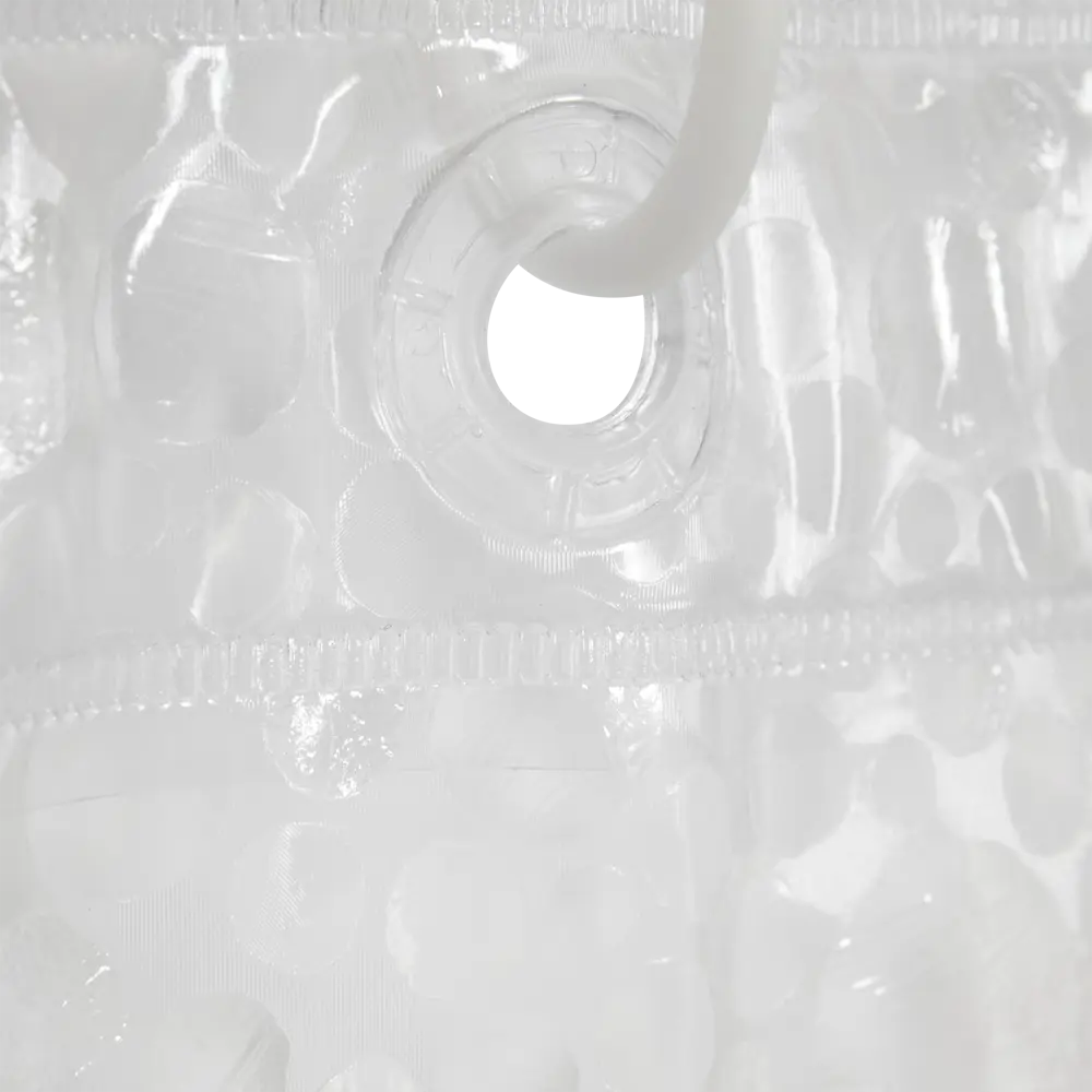 Штора для ванной Sparkle 182х182 см ПВХ цвет прозрачный Santreyd STLM-2072062 - Вид №3