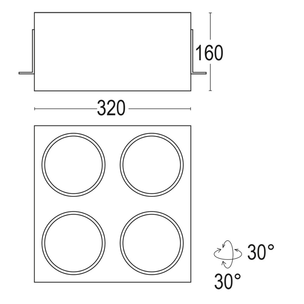 Box 2R SQ 4L Ghidini Box R .02 Черный (Матовый)  - Вид №2
