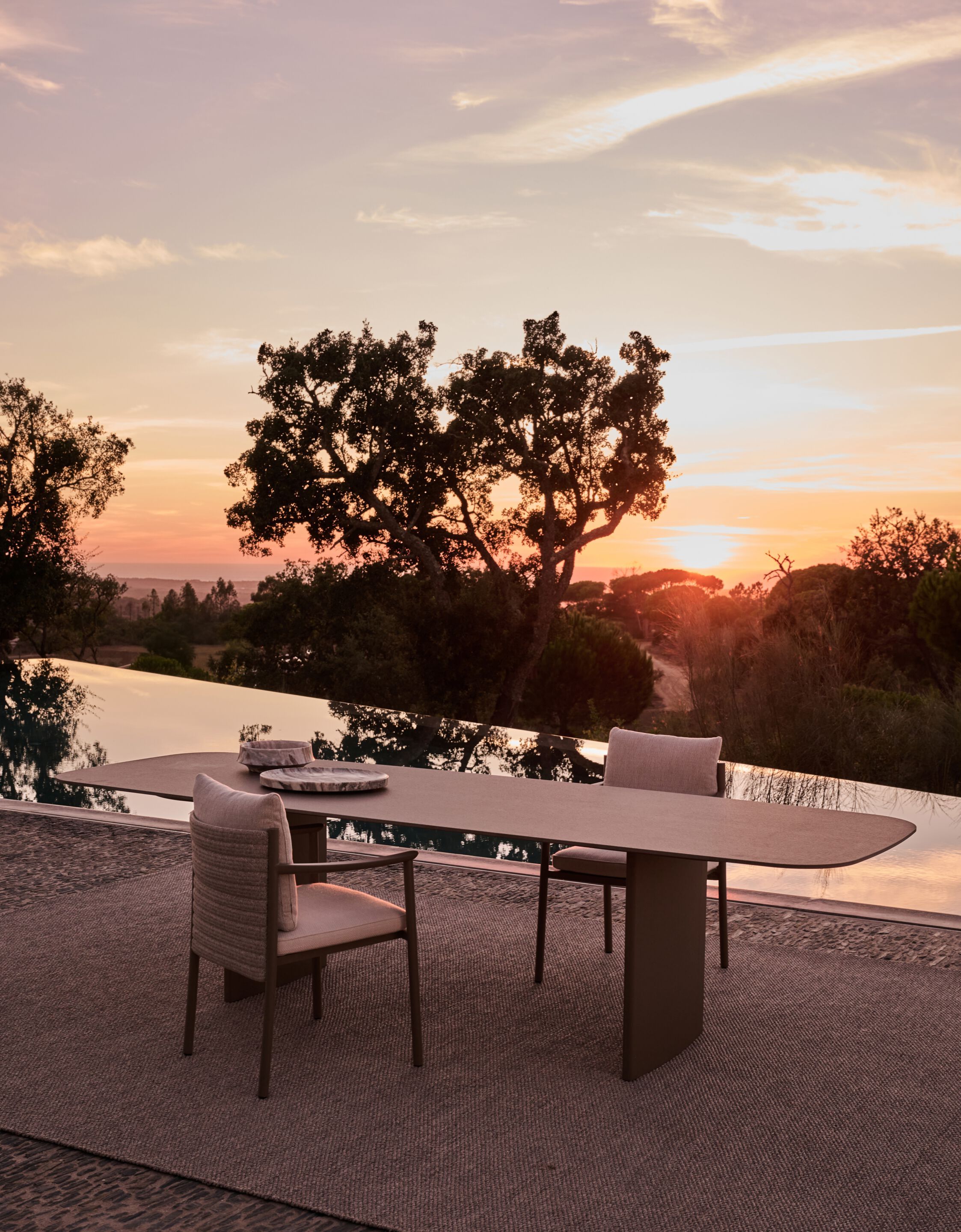 Алюминиевый обеденный стол TRIBÙ Лукка ARCH-00101229 - Вид №9