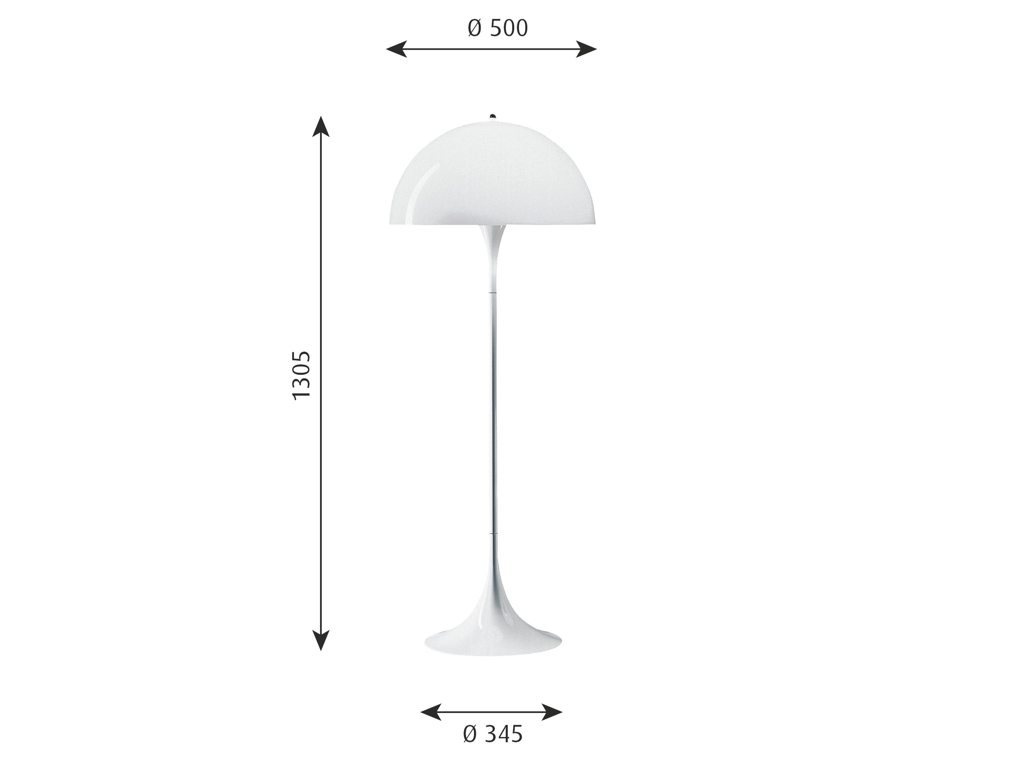 Торшер из акрилового стекла Louis Poulsen Panthella ARCH-00127735 - Вид №10