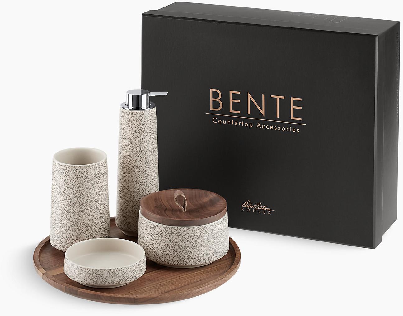 KOHLER Набор из пяти аксессуаров Bente , Oyster Pearl K-29590-SSP-HDN  - Вид №2