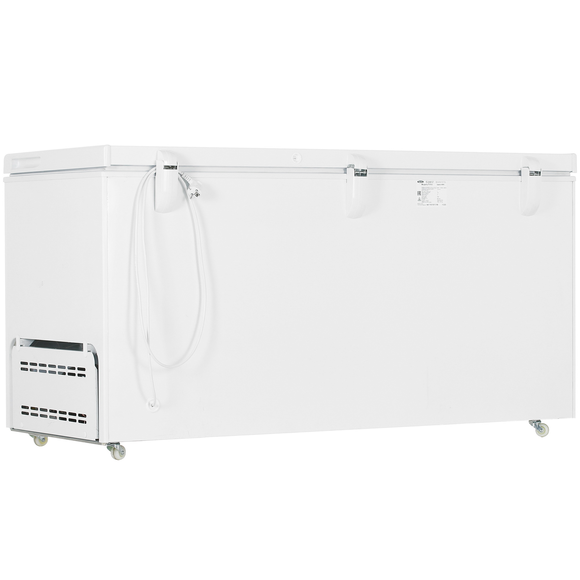 8156679 Морозильный ларь Бирюса 455KX белый STDN-0100603 - Вид №4