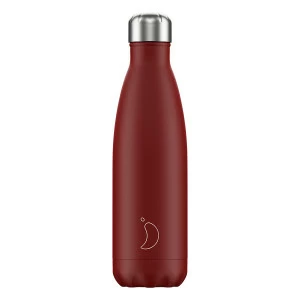 Термос 500 мл красный Matte Red CHILLY'S BOTTLES ДИЗАЙНЕРСКИЕ 00-3947996 Красный