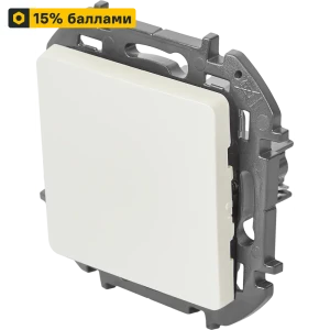 LEXMAN LILIAN — одноклавишный выключатель скрытого монтажа в жемчужном цвете 86761703
