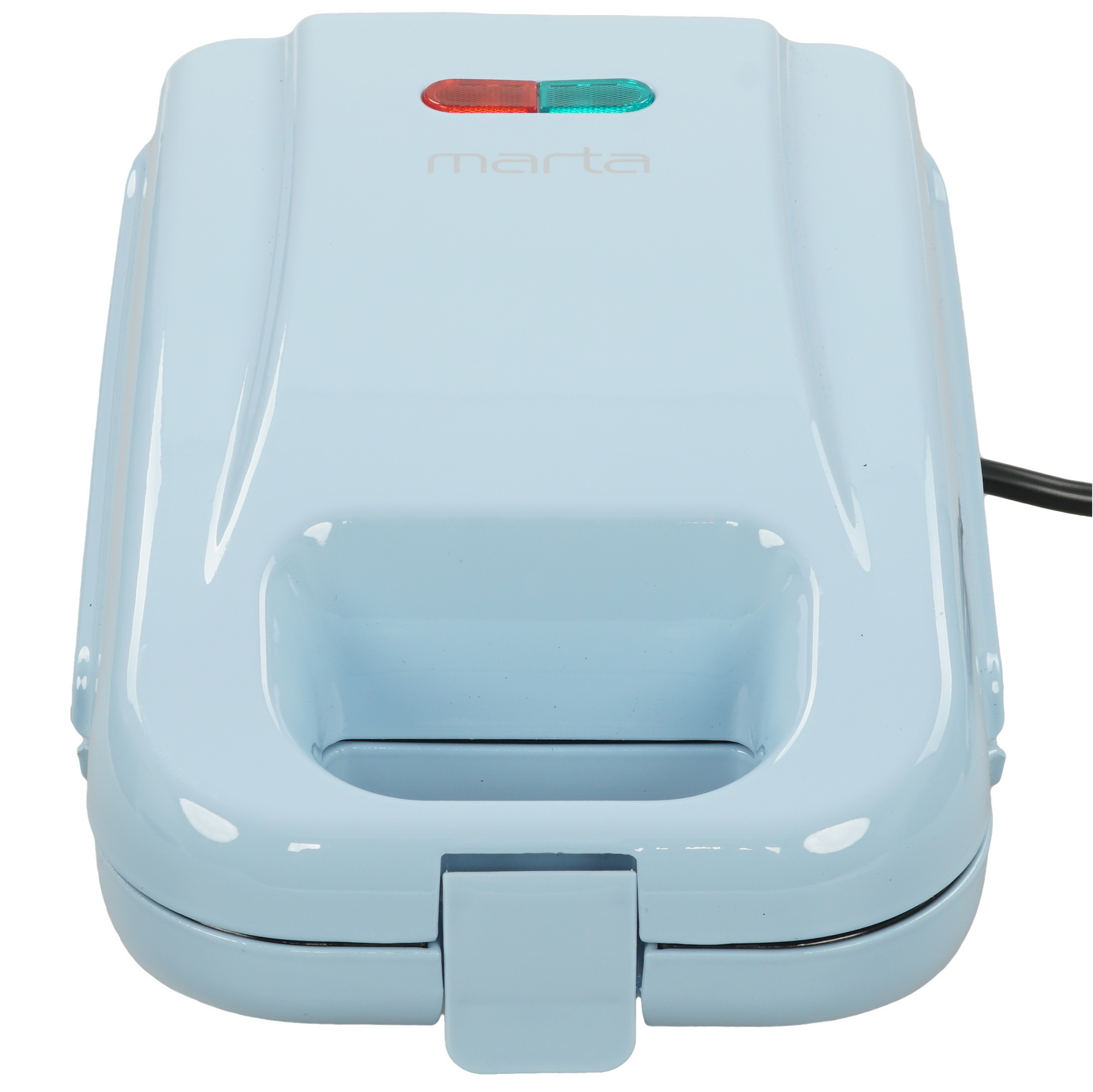 9148450 Вафельница Marta MT-SM1737A голубой STDN-0121944 - Вид №2