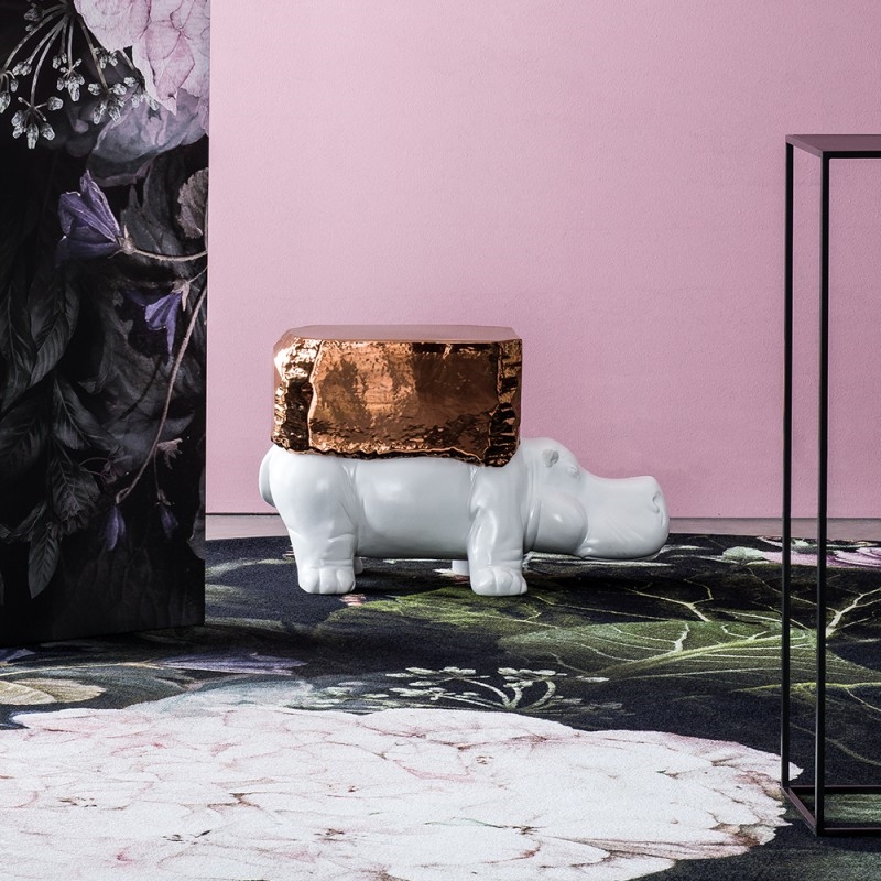 Q452X300 Бегемот повозка Adriani e Rossi Золотой черный  - Вид №7