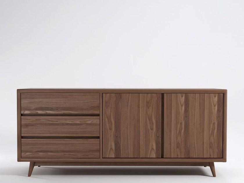 KARPENTER Комод деревянный с распашными дверцами Vintage sun-id-1490961 - Вид №4