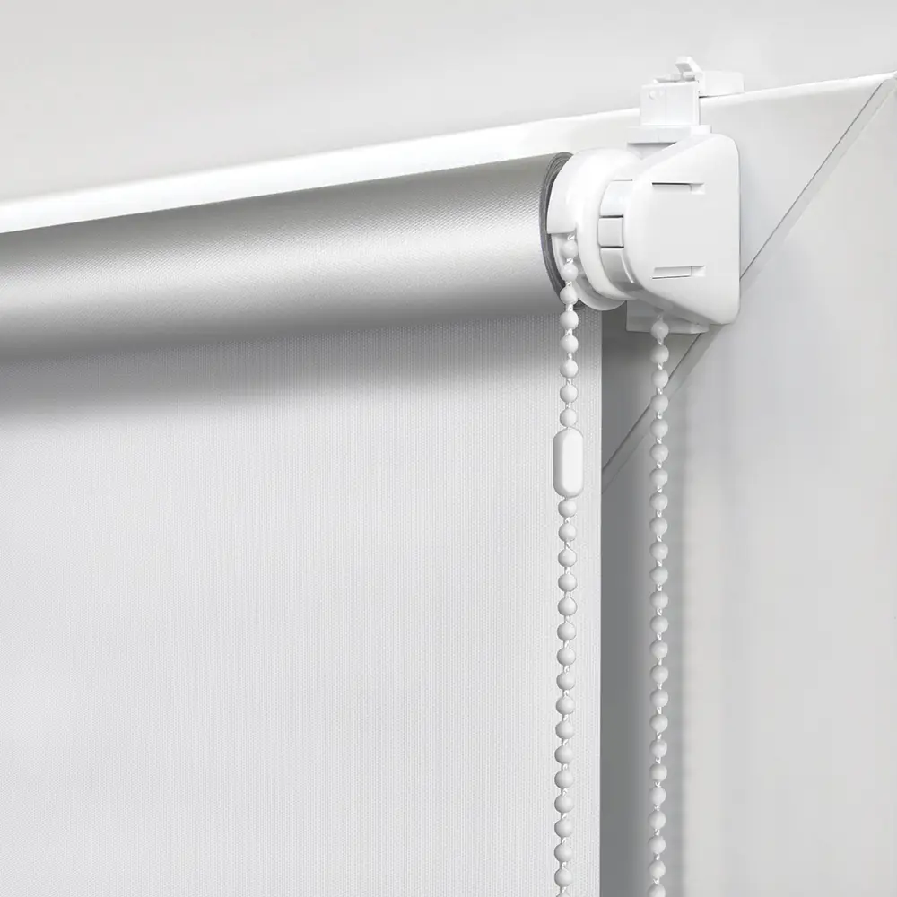 Рулонная штора ЭСКАР Silverback белая 70x160 см с затемнением 89354633 STLM-1055911 - Вид №2