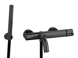 Настенный смеситель для ванны с ручным душем