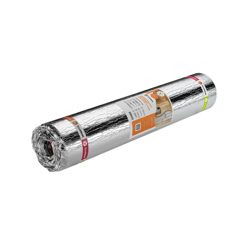Изоляция отражающая EcoHeat для бань и саун 4x1000x6000 мм 6м2 89365795 STLM-2117135 Santreyd  - Вид №4