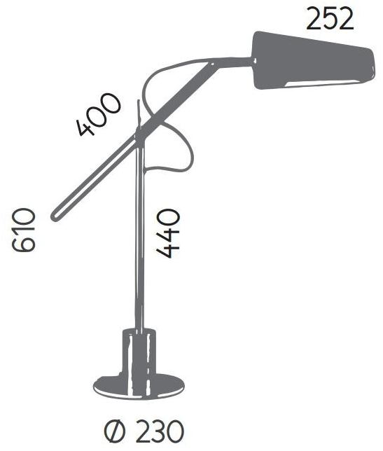 Aromas del Campo Регулируемая настольная лампа Pau S1028  - Вид №2