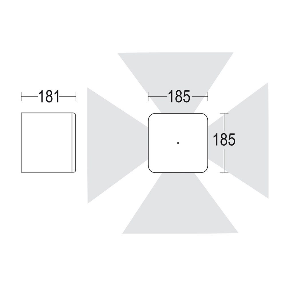 MaxiBivio 4 L Ghidini Bivio .05 Темно-Cерый (Матовый)  - Вид №1