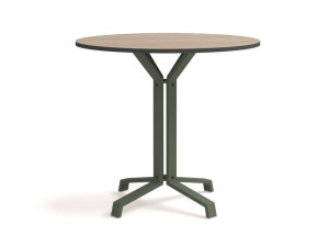 Алюминиевый круглый садовый стол