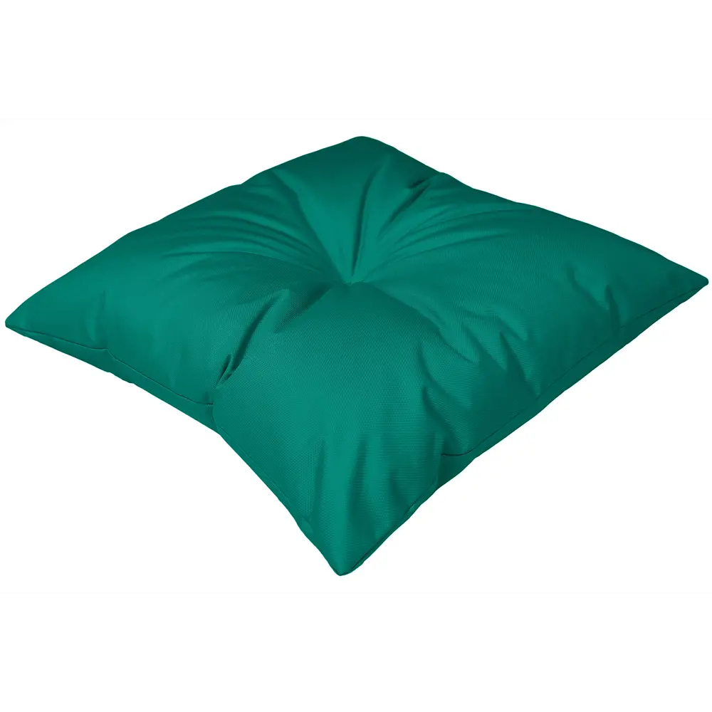 LINEN WAY Подушка для стульев и диванов 45x45 см в зелёном цвете 89366689 STLM-1062573 - Вид №1