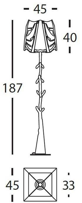 BD Barcelona Design Торшер из дерева sun-id-1462822 - Вид №4