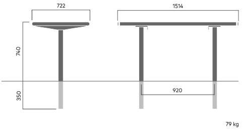 VESTRE Стол для пикника из стали и дерева April sun-id-1381246 - Вид №24