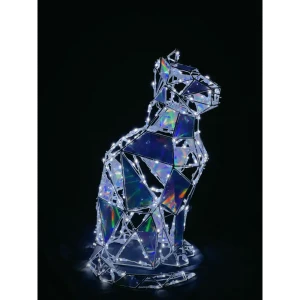 Электрическая светящиеся фигура Кошечка 300 LED 60x70x40 см теплый белый свет 86164085 STLM-2070394