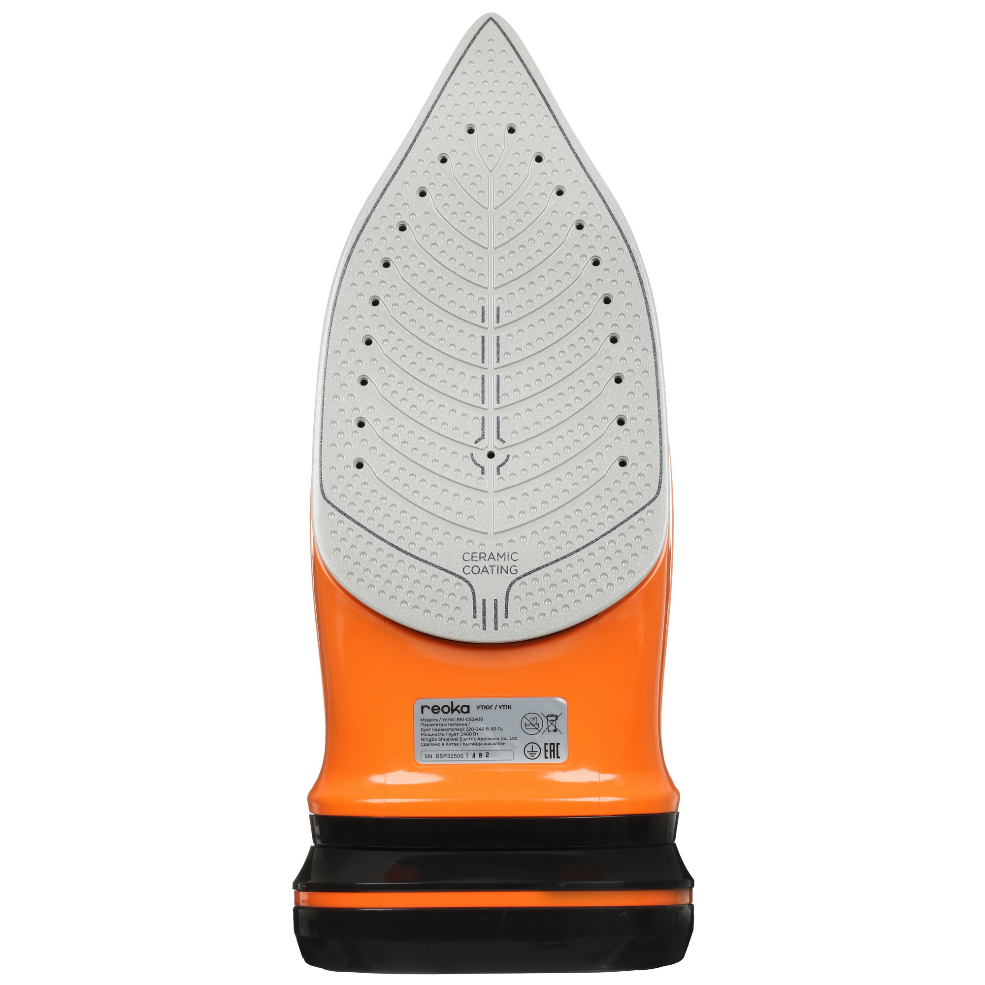 9002878 Утюг Reoka RKI-CE2400 черный STDN-0092707 - Вид №3
