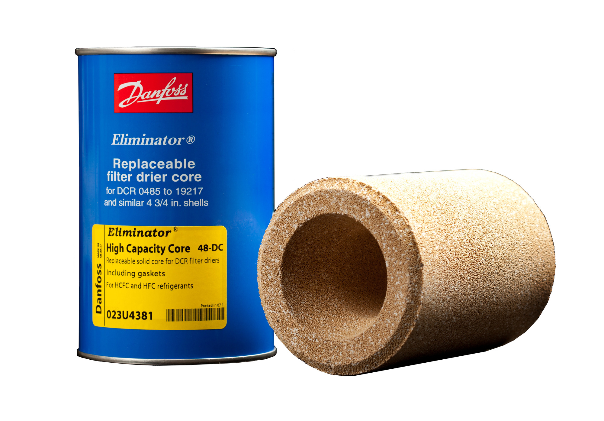 Danfoss Сменные сердечники-вставки для разборных фильтров DCR Eliminator 48-DM Вставка фильтра - сердечник 023U1392  - Вид №6