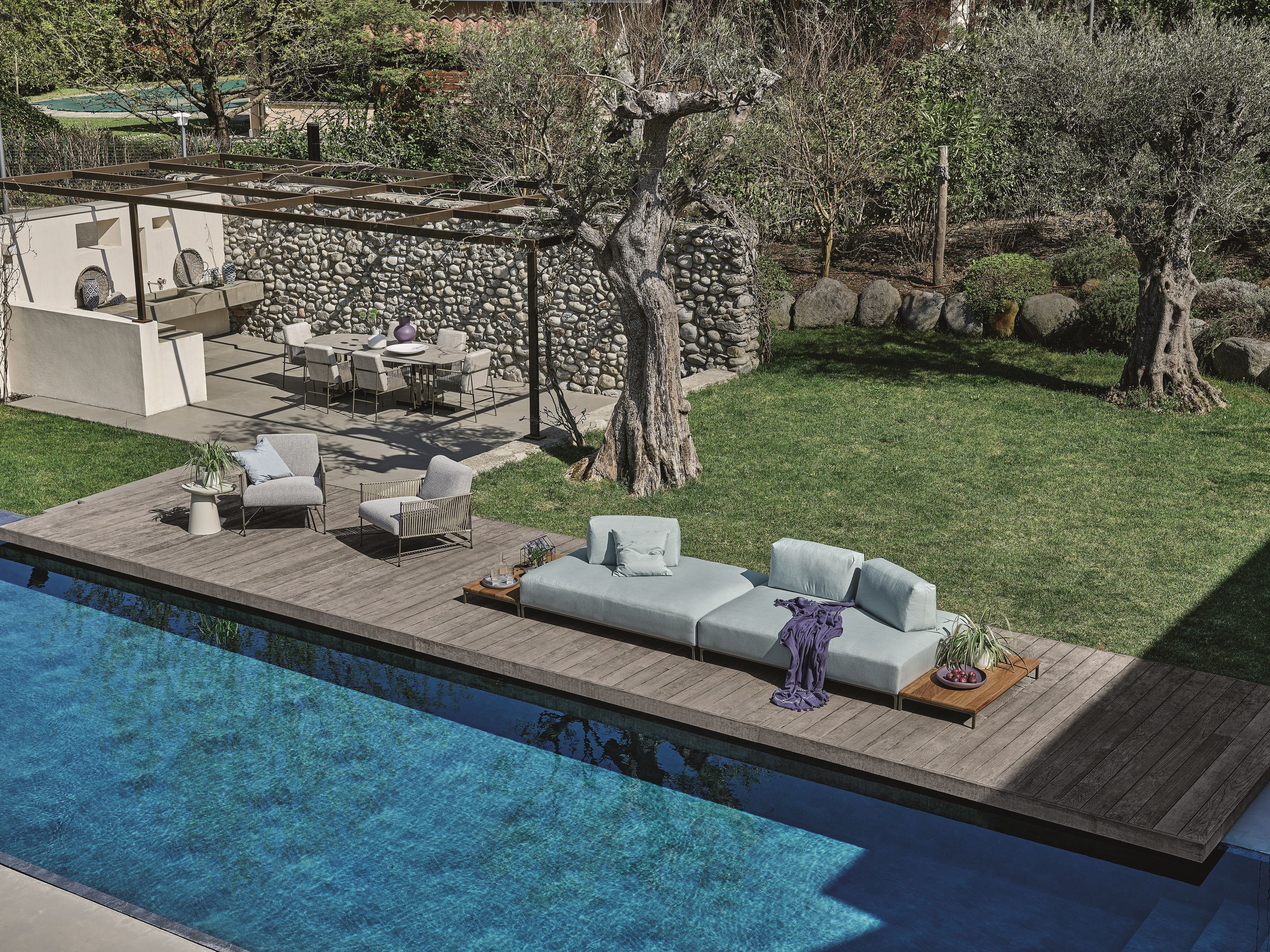 Ткань сад диван Ditre Italia ARCH-00147968 - Вид №4