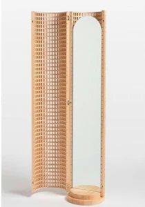 Medulum Напольное зеркало на базе из липы Carabottino Car.mir