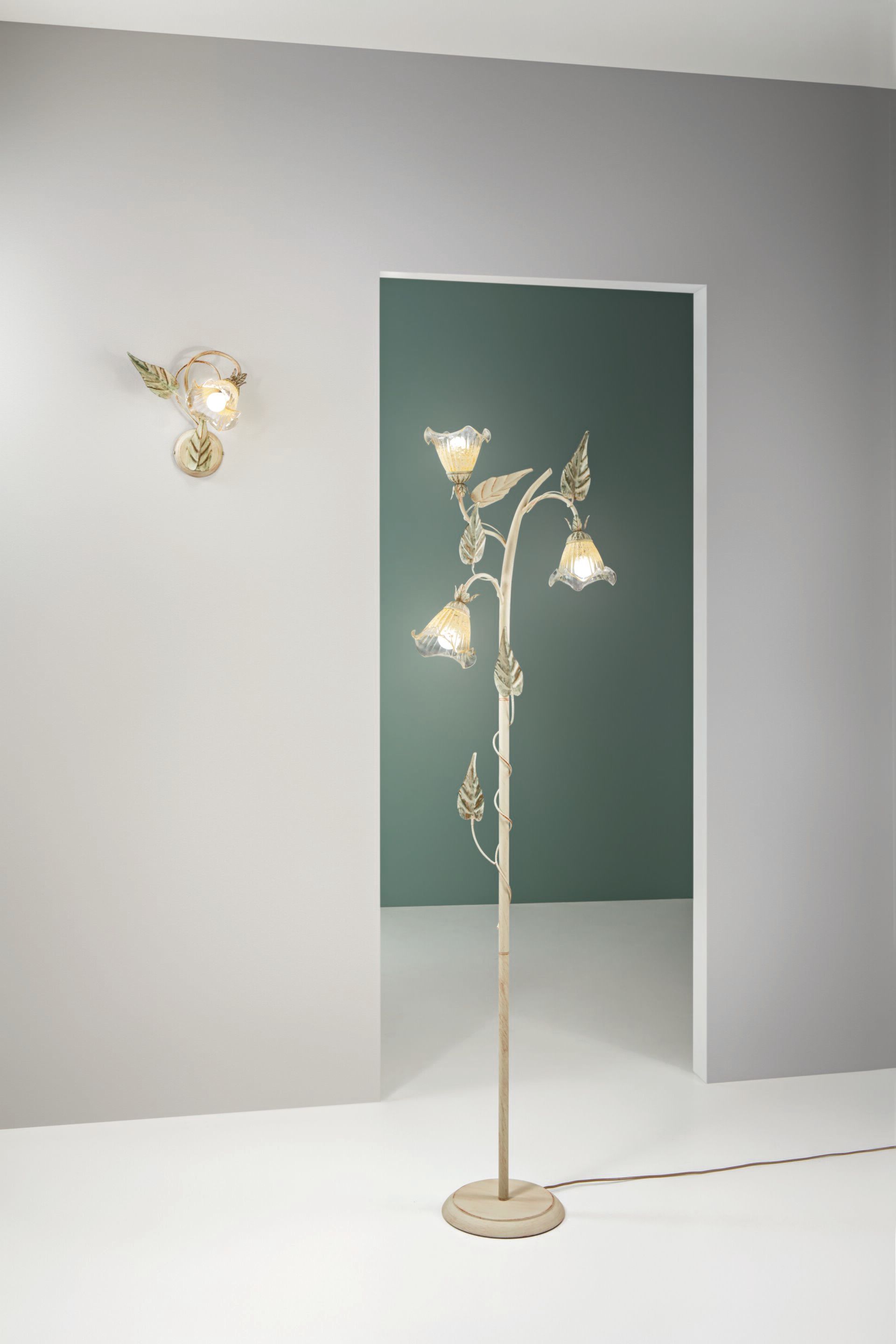 Металлический торшер Fan Europe Lighting окружающий свет дизайн ARCH-00140485 - Вид №1