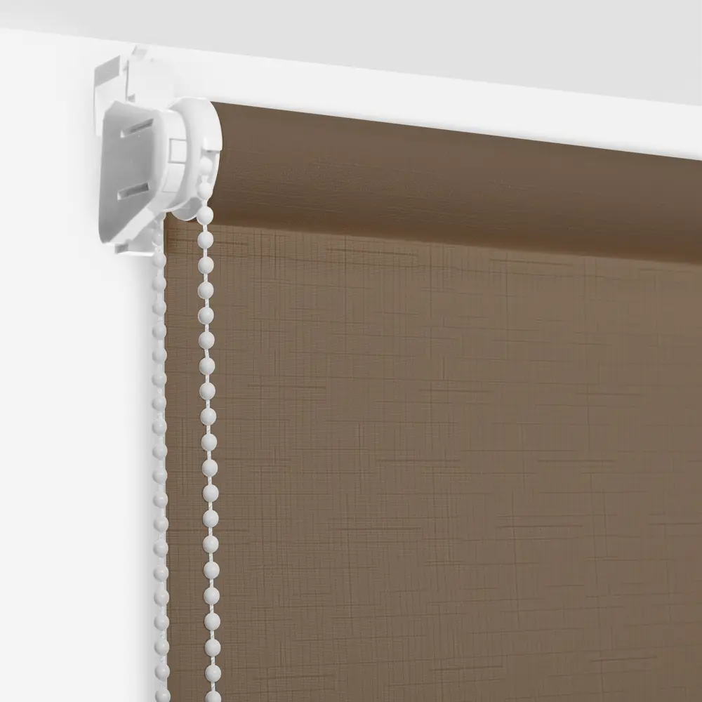 Штора рулонная Inspire Шантунг 50x160 см коричневая 82668398 STLM-2126698 - Вид №2
