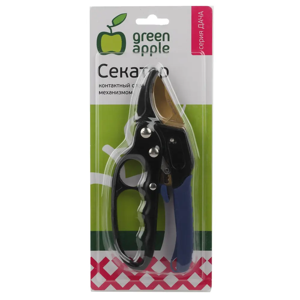 Секатор контактный с храповым механизмом Green Apple GAECO01-72 STLM-2136902 - Вид №1