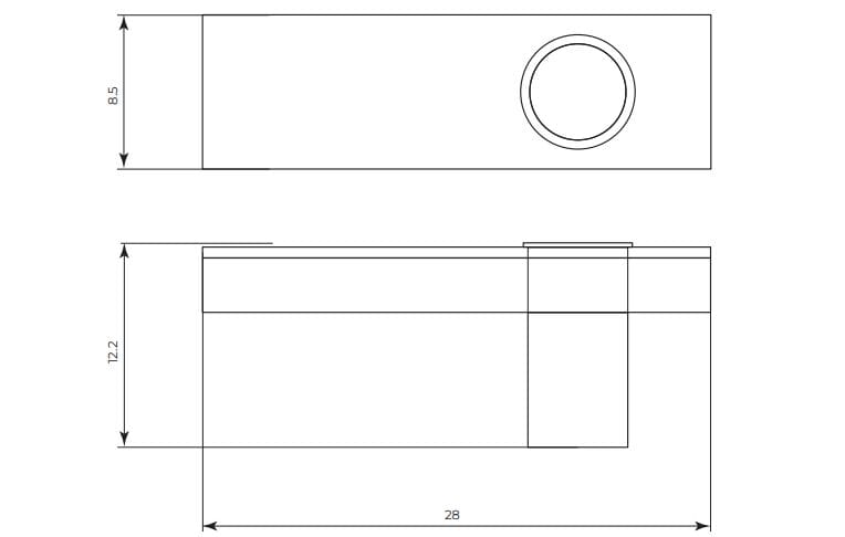 Мыльница / держатель зубной щетки из Corian® и латуни Gaia Mobili Complements ARCH-00126652 - Вид №2