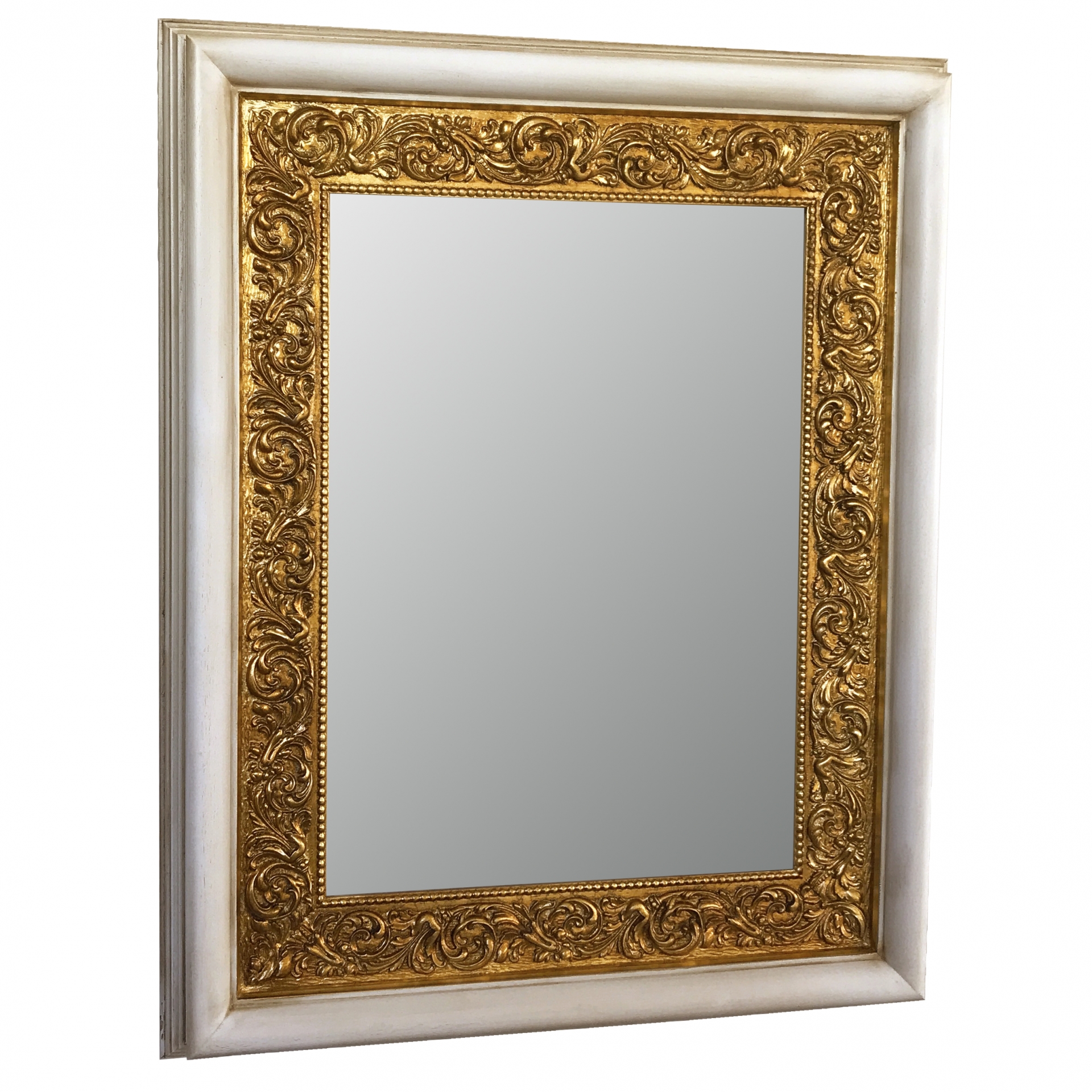 341GD 3SC Зеркало Eiffel цвета слоновой кости и сусального золота л. 80 - Г. 100 - стр.7 Classico Treesseci 3SC