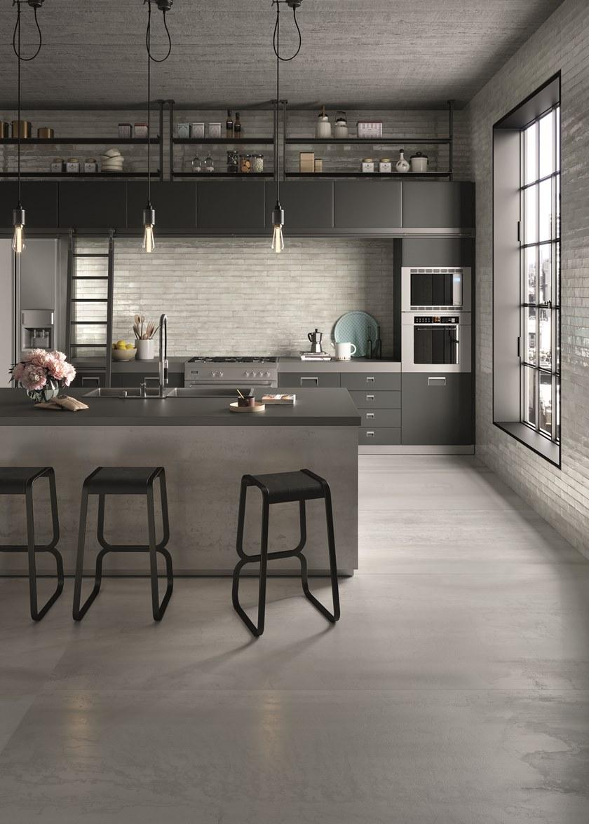 Viva Стены / напольная плитка из керамогранита под металл Metallica sun-id-1350784 - Вид №4