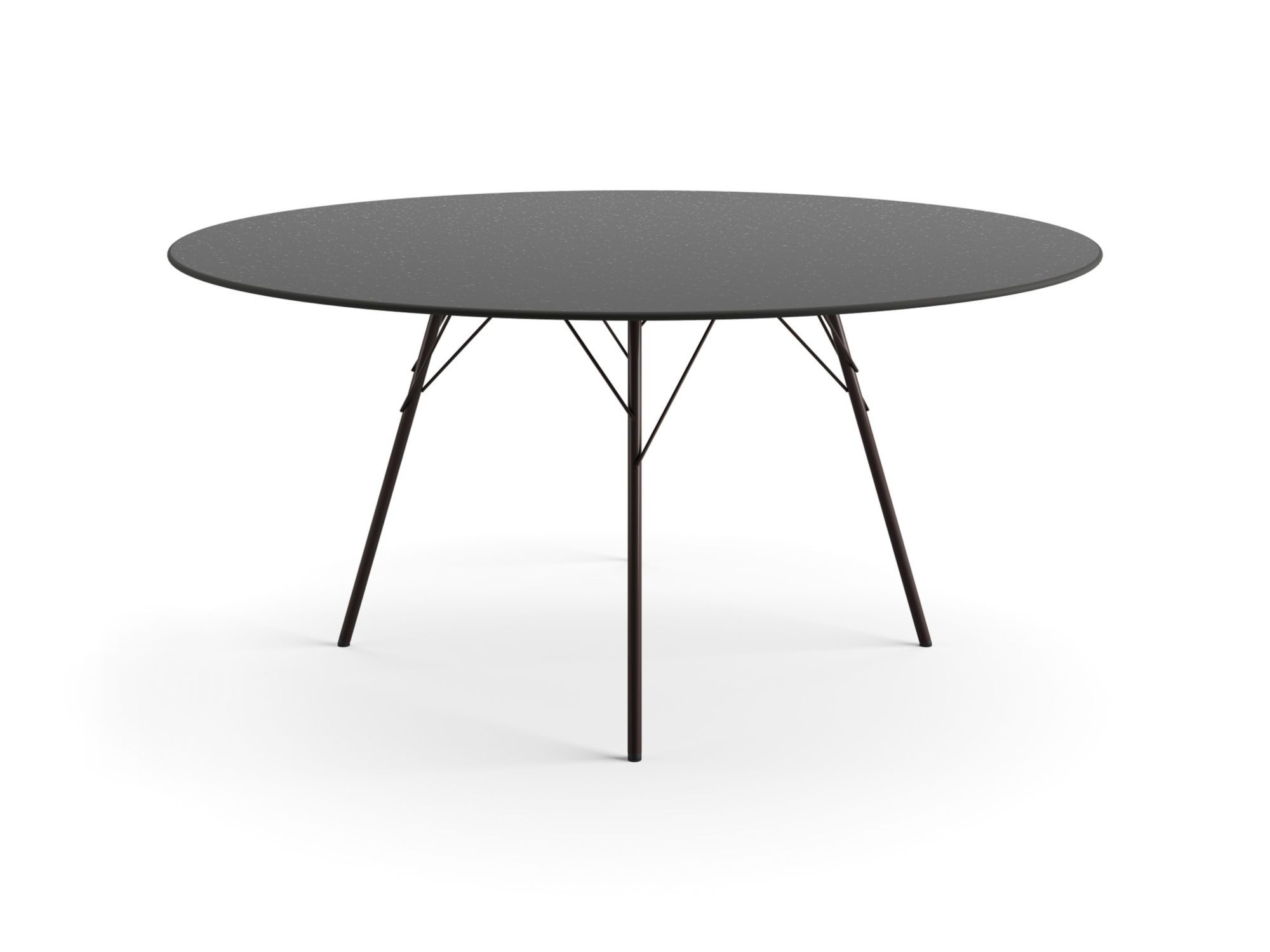 Стальной круглый садовый стол Arper ARCH-00043190 - Вид №7