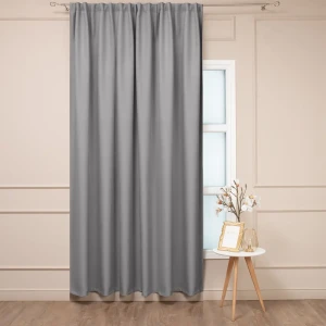 Штора AMORE MIO неоклассика серая 200×280 см 89433202