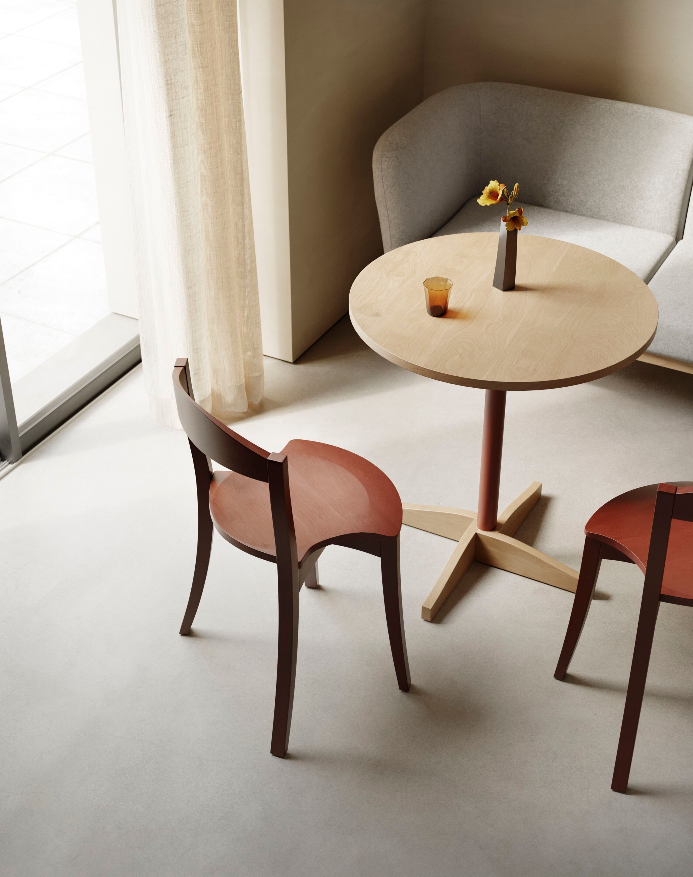 Круглый дубовый стол ALKI Bibolina ARCH-00125056 - Вид №3