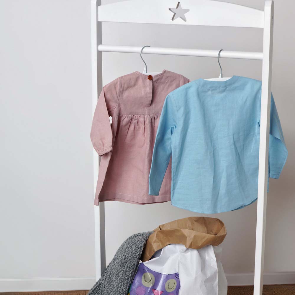 Детская напольная вешалка-стойка белая VAMVIGVAM  00-3833135 Белый Santreyd  - Вид №3