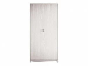 Шкаф распашной двухдверный светлый Case №3 THE IDEA  210414 Белый
