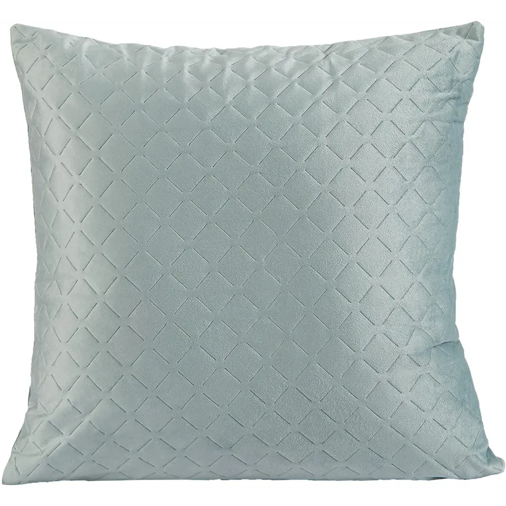 Santreyd Velvet: декоративная подушка 50x50 см в оттенке sage 88035575 STLM-1034799