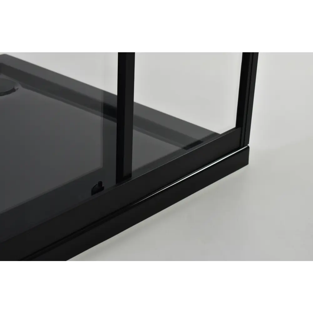 Душевая ширма Метакам Apart Black квадратная 90x90x185см цвет профиля черный раздвижная стекло 4мм прозрачное STLM-2206302 - Вид №28
