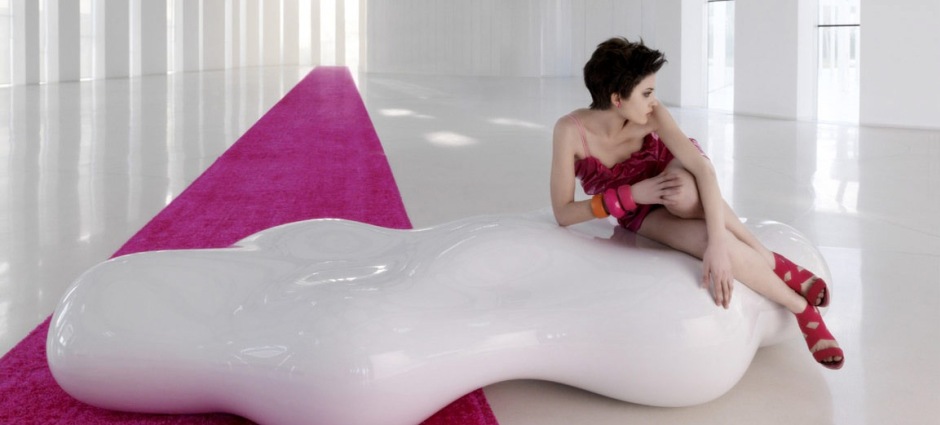 007147 Скамейка Vondom Lava - Вид №3