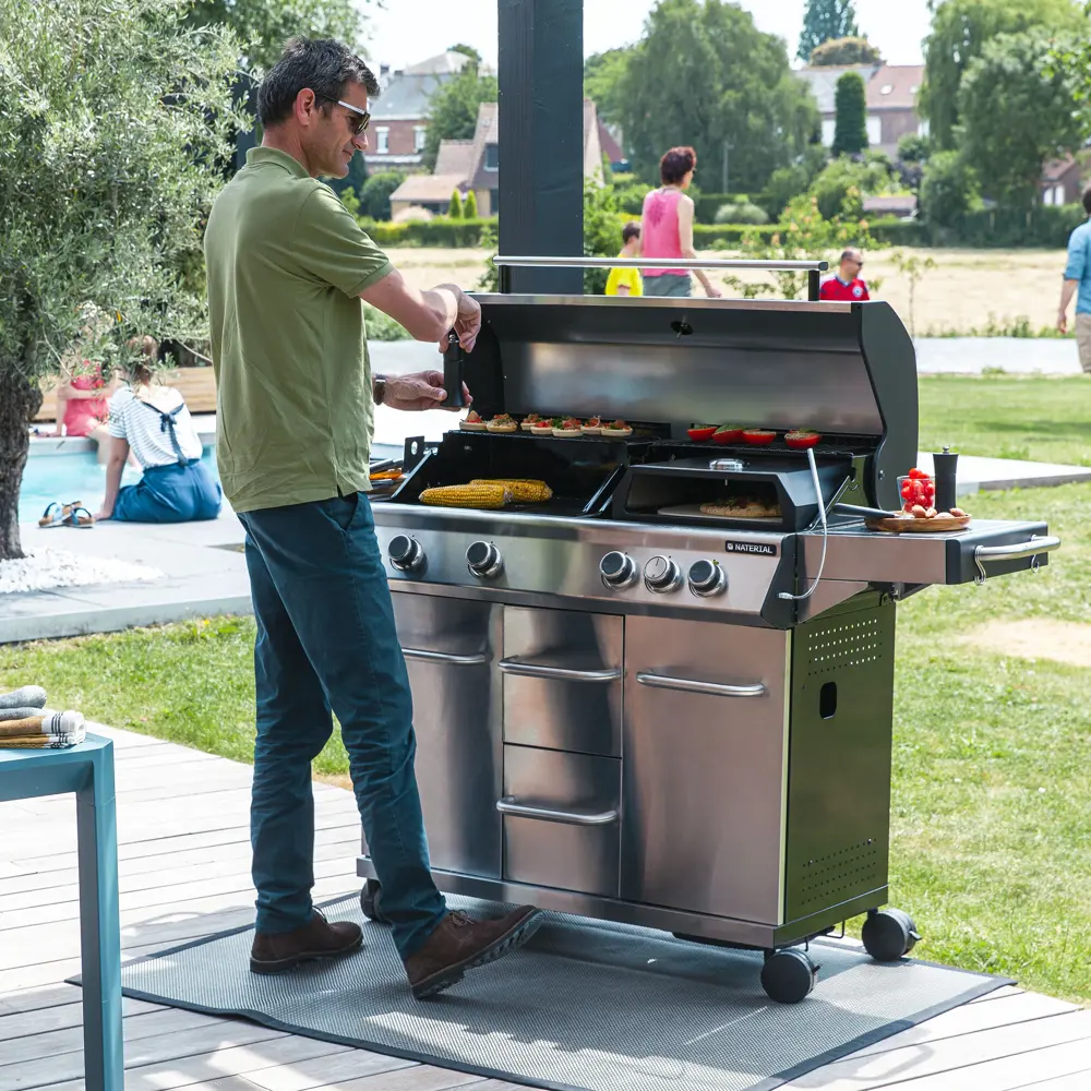 Газовый гриль Naterial Hudson 4 конфорки STLM-2126804 - Вид №42