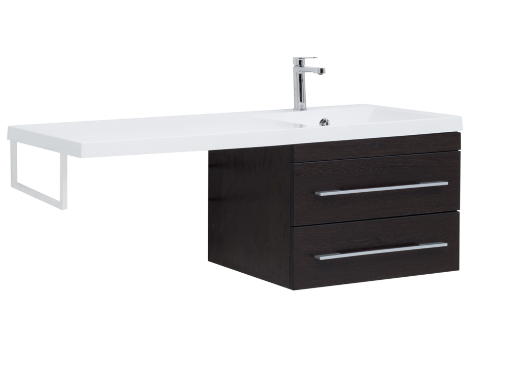 Тумба с раковиной Aquanet Нота 120 R венге 0017148400239568 - Вид №4