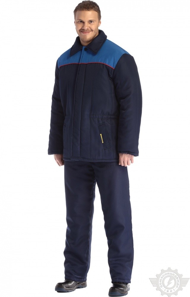 62248 Костюм "Дон" синий  Зимняя спецодежда  размер 52-54/182-188  - Вид №12