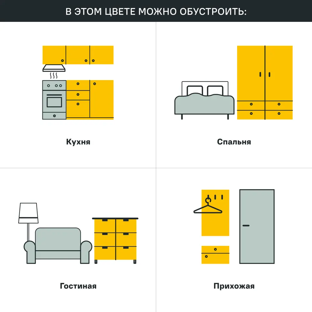 Фасад для кухонного ящика Аша 79.7x12.5 см Delinia ID ЛДСП цвет бежевый 89335345 STLM-2126514 - Вид №5