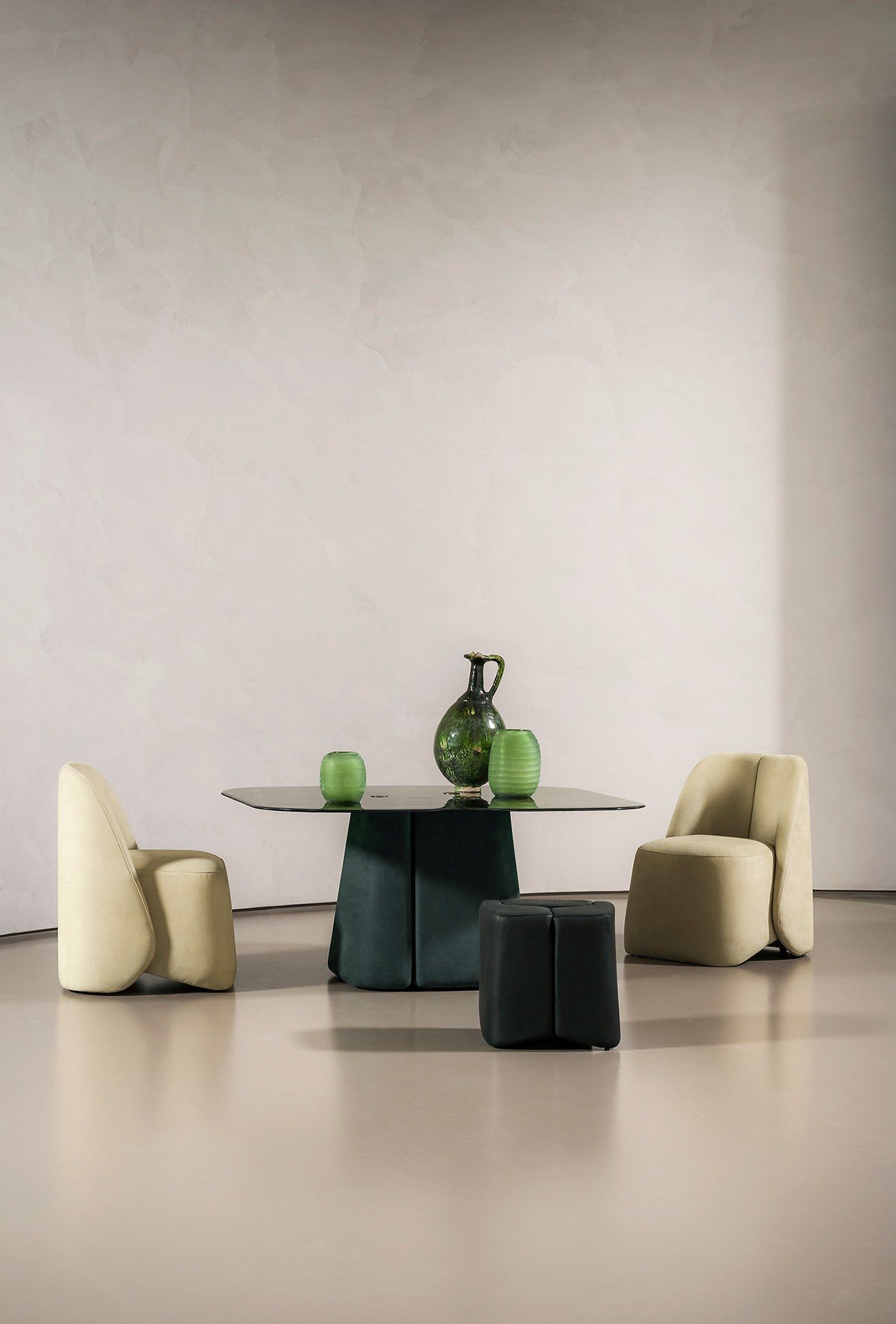 Прямоугольный стеклянный стол Baxter Fany ARCH-00012113 - Вид №1