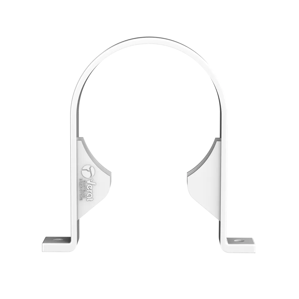 Хомут для водосточной трубы 82 мм цвет белый ТЕХНОНИКОЛЬ STLM-2027419 - Вид №1